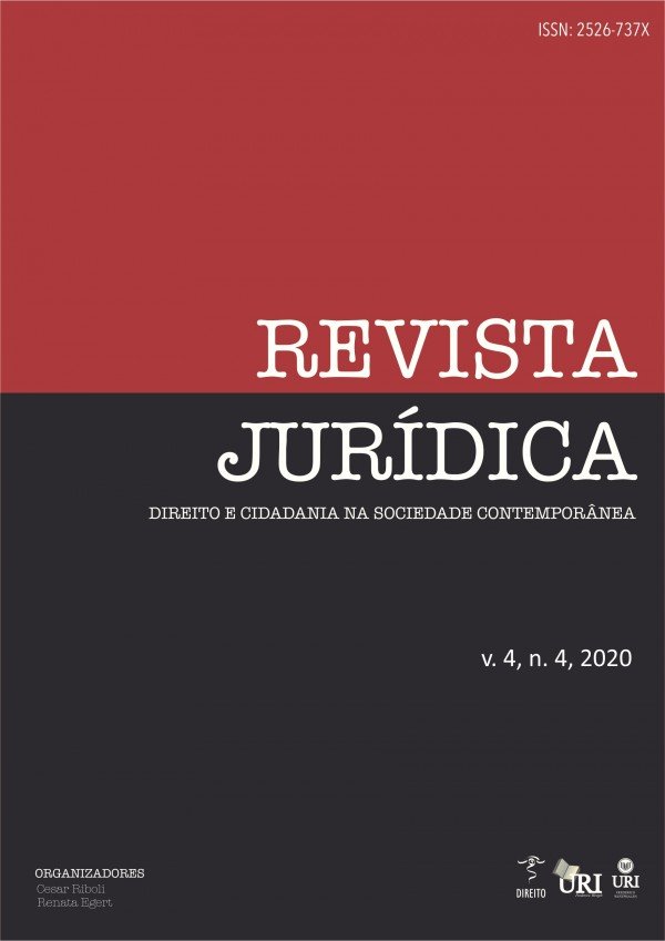 REVISTA JURÍDICA: DIREITO E CIDADANIA NA SOCIEDADE CONTEMPORÂNEA