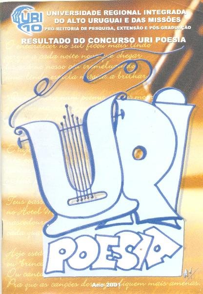 Poesia: resultado do concurso URI Poesia/2001