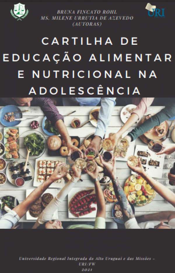 CARTILHA DE EDUCAÇÃO ALIMENTAR E NUTRICIONAL NA ADOLESCÊNCIA