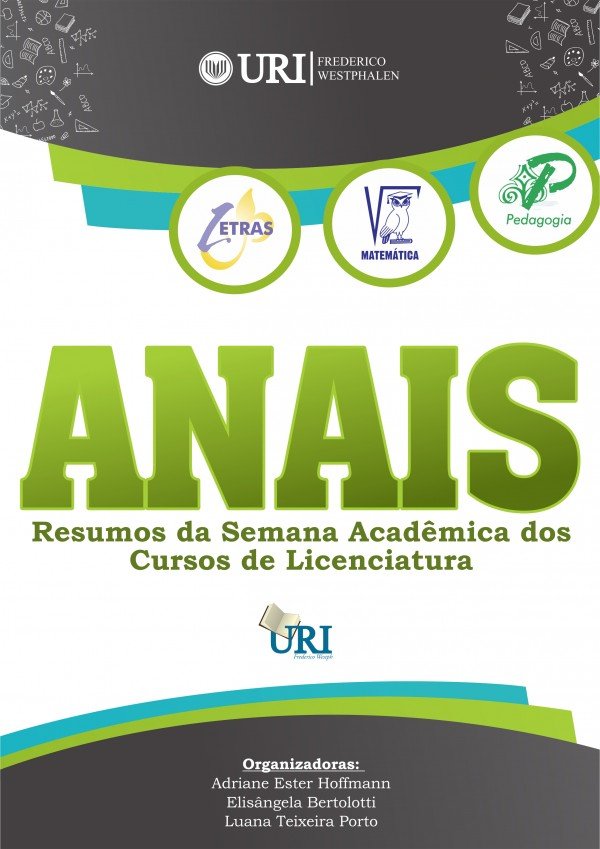 ANAIS DE RESUMOS DA SEMANA ACADÊMICA DOS CURSOS DE LICENCIATURA