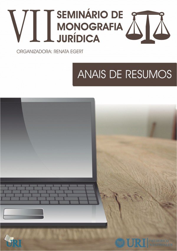 Anais de resumos do VII Seminário de Monografia Jurídica