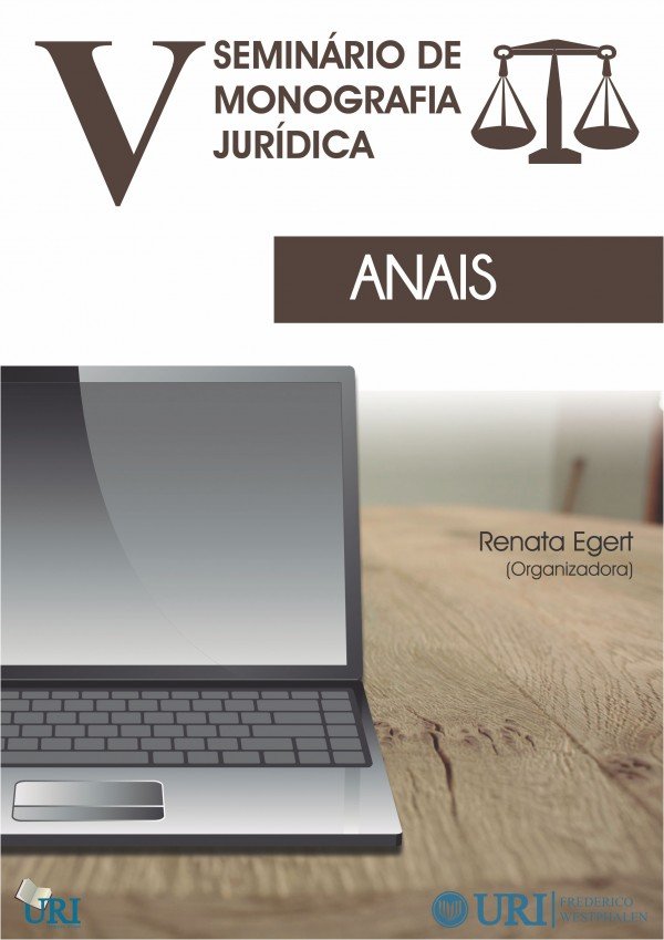 Anais do V Seminário de Monografia Jurídica