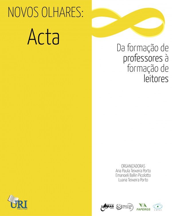 Acta Novos Olhares: da formação de professores à formação de leitores