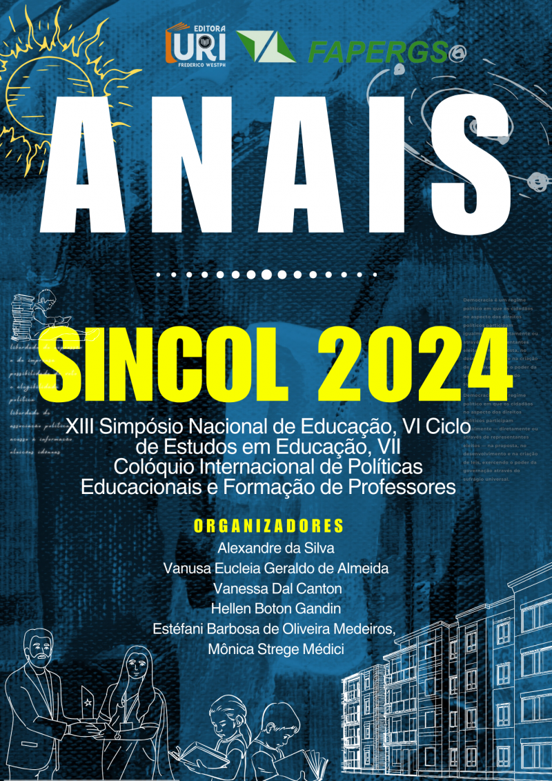 ANAIS DO XIII SIMPÓSIO NACIONAL DE EDUCAÇÃO, VI CICLO DE ESTUDOS EM EDUCAÇÃO, VII COLÓQUIO INTERNACIONAL DE POLÍTICAS EDUCACIONAIS E FORMAÇÃO DE PROFESSORES
